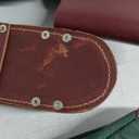 Nylon and Leather Tool Belt | Nylon Tool Pouch | Carpenter Tool Belt | Construction | Framers | Electrician Tool Belts | Drywall Tool Bags | Handyman | Electric (GREEN)