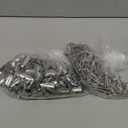 304 Stainless Steel Fence Staples, 100 pcs Reusable Fence Nails for Softwood, Fence Fasteners with Wire Fixer for Mesh and Woven Fencing