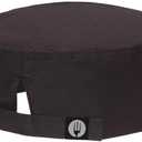 Chef Works Unisex Chef Beanie (Small-Medium, Black)