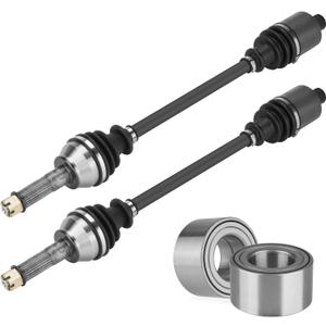 Youxmoto Rear Left/Right CV Axle & Wheel Bearing Kit Fit for Polaris Ranger 570 Full Size)/ 900 1000 XP EPS Crew 2013 2014 2015 2016 2017 2018, CV Axle Drive Half Shaft