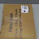 BEDELITE Velvet Fitted Sheet and Pillowcases Set, Luxury Soft Fuzzy Bottom Sheet with Reinforced Elastic Corner Straps, Deep Pocket up to 15 Inch, 1 Fitted Sheet and 2 Pillowcases (Queen, Cream)
V