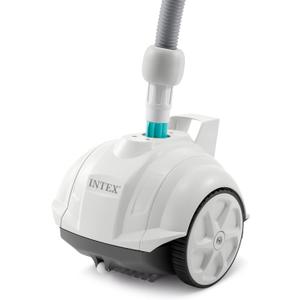 INTEX 28007E ZX50 Suction-Side Above Ground Automatic Vacuum Pool Cleaner: For Smaller Pools Cleans Pool Floor Removes Debris Removable Filter Tray 21ft Tangle Free Hose