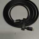 Highwings Long HDMI Cable 15 FT, 4K 8K 10K HDMI 2.1 Cord Ultra High Speed [in-Wall CL3 Rated, 8K@60Hz 4K@120Hz Video 48Gbps], Fit, Durable, Flexible, eARC, HDCP, Compatible for Ethernet SoundBar (Black)