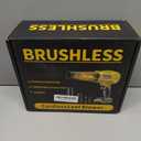 Electric Cordless Leaf Blower for DeWALT 20V Battery, 580,000 RPM Brushless Turbo Jet Blower with 3 Nozzles, Handheld Blower for Patio, Garden, Yard, Leaves, Dust, Garage & Snow Cleaning (Not Battery)