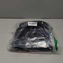 MEGASKET Black Woven Storage Basket, 17"x12"x8" Cotton Rope Baskets for Organizing Dog Toy, Gift, Book, Towel, Cloth, Shoe, Decorative Wicker Storage Bin for Shelves, Closet, Bathroom, Living Room