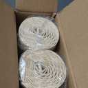 Art3d Natural Bamboo Wall Panel for Interior Wall Decor, Renewable Pole Wrap Wainscoting Paneling for Wall Ceiling Furniture Cabinet Office, 12 x 96 Inch, 2-Pack - Raw