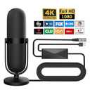 2026 TV Antenna,TV Antenna for Smart TV with 360° Signal Booster Reception,Digital TV Antennas Indoor 3500+ Miles Range Support 8K 4K 1080p TVs,Portable HD Antenna for Local Channels-30ft Coax Cable
