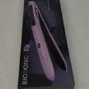 Bio Ionic 10X Styling Iron, Hair Straightener with 1" Sonic Vibrating Plates, Flat Iron with Moisturizing Heat Technology, Versatile Hair Straightener and Curler (Soft Amethyst)