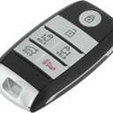 X AUTOHAUX SY5YPFGE06 433 MHz Replacement Keyless Entry Remote Smart Key Fob for Kia Sedona 2015 2016 2017 2018 2019 2020 No.95440-A9300 6 Buttons