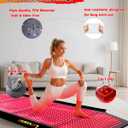 Red Light Therapy Mat Full Body 72"x33", 1436 LEDs, 660&850nm