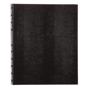 Blueline NotePro Notebook, 1-Subject, Medium/College Rule, Black Cover, (100) 11 x 8.5 Sheets