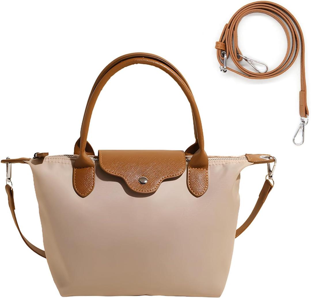 Long Keeper Mini Crossbody Bag for Women Casual Lightweight Small Nylon Tote Bag Ladies Shoulder Purses & Handbags With Strap