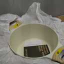 SENSARTE Ceramic Nonstick Stock Pot with Lid, 2.6/4.5/6.6/8.5 QT Soup Pot Casserole Pot, Non-toxic Healthy Pasta Pot, Large Cooking Pot Stew Pot, Induction Compatible, PFOA PFAS PTFE Free, White