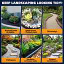 JDiction Mulch Binder for Landscaping 1 Gallon - Ready-to-Use Rock Glue & Gravel Adhesive for Walkways, Gravel & Garden Paths - Non-Toxic, Intertek Green Leaf Certified, Long-Lasting Stabilizer