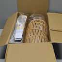 Battery Operated Wall Sconce, Boho Battery Wall Sconces Set of 2, Rattan Farmhouse Wall Lamp with Remote Control, Dimmable Wireless Wall Light for Bedroom, Living Room, Entryway