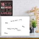 6 x 16th Birthday Gift Card with Envelope,Jumbo 16th Happy Birthday Cards for Boys Girls,16 Birthday Decorations,Oversized 22x14 Inch Extra Large Birthday Card,Sixteen Party Decorations,16 Year Old Boy