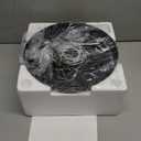 Flush Mount Ceiling Light Fixtures, 2-Light Black Ceiling Mount for Farmhouse with Clear Glass Lampshade, Industrial Flush Mount Light Fixture for Hallway, Kitchen, Entryway and Foyer