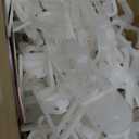 Universal Christmas Lights Clips, 100 Count All-in-One Gutter Clips for C7/E12, C9/E17 Lights, Mini String Lights, Rope Lights, Outdoor Christmas Decor (Upgrade White)