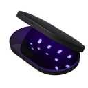 ohora Pro Portable Gel Lamp (Black) - 11W Max, Timer (60s), Portable Lamp for Curing Gel Nail Art, Polish, Stickers and Strips
