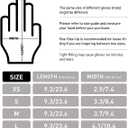 OKIAAS Black/Pink Vinyl Disposable Gloves Latex Free, Food Grade, 5 mil, Cooking, Cleaning, Hair Dye, 50/100/200/1000 Count