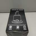 Oil Warmer Dispenser Heated Accelerated Absorption with Perspectivity Glass Bottle Massage Oil Lotion Warmer Heater for Massage Therapy Spa