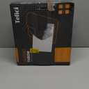 Tefici Electric Heated Blanket Throw, Super Cozy Soft 2-Layer Flannel 50" x 60" Heated Throw with 6 Heating Levels & 4 Hours Auto Off, Machine Washable, ETL&FCC Certified, Home Office Use,Blue