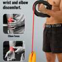 Forearm Strengthener & Wrist Strengthener, Multi-Directional Forearm Exerciser, Portable Forearm Trainer for Muscle Building, Grip Strength and Rehabilitation