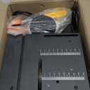 Mini Table Saw for Crafts, Portable Small Hobby Table Saw with 196 Accessories, Adjustable Speed & Angle, All-in-One Cutting, Sanding, Engraving for Wood, Plastic, PCB, Acrylic (Liftable)