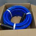 Heavy Duty Garden Hose 50 ft, Non-Expanding Flexible Water Hose, Kink Resistant Lightweight Hybrid Hose, Leakproof Hose Male to Female Fittings