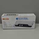 PBD 4 Way Amplified Splitter Clears Up Pixelated Low-Strength Channels Distributes Signal to Multiple TVs Antenna Signal Booster