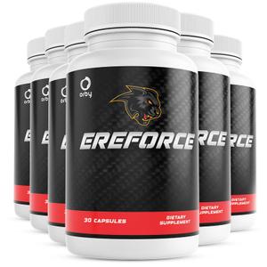 Orby EreForce Natural Daily Wellness Supplement with L-Citrulline, L-Carnitine & Maca Root 100% Natural, Non-GMO, GMP Certified, Made in USA 30 Capsules, 3 Month Supply