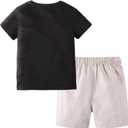 Toddler Boy Clothes Kids Summer Cotton Outfits Shirt Short Sets Size 2-7