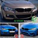 Front Bumper Lip Splitter fits for BMW F30 F31 2012-2018