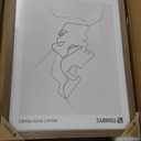 16x24 Frame - 4 Pack, Walnut Brown Wood Grain, Display 16x24 or 24x16 Photos, Posters and Puzzles, Picture Frame for Wall