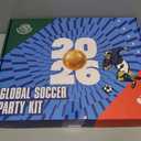 Soccer Fan Gear Set for 2026 World Tournament, USA Party Favors blue
