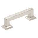 Hickory Hardware P3010-14 3-Inch Studio Collection Cabinet Pull, 3-Inch, Bright Nickel