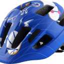 Kids Bike Helmet for Ages 1-8 Years, Adjustable Toddler Boys and Girls Helmets, Lightweight Child Infant Bicycle Cycling Scooter Sports Helmet 48-54cm (Blue Dino)