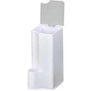 Holder for Clorox Toilet Wand, Compatible with Clorox Toilet Wand Holder Only, White & Gray