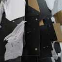 LINSY HOME Glass Top Vanity White Makeup Vanity with Mirror and Lights, 47" Make Up Vanitys Desk with Storage, 9 Drawers, 2 Cabinets and Outlet, Big Vanity Table for Bedroom, Women, Girls