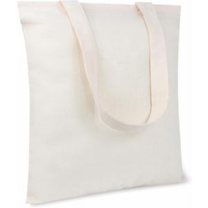 TOPDesign 10-Pack Economical 11.8"x13" Cotton Tote Bags, Lightweight Small Reusable Grocery Shopping Cloth Bags, Suitable for DIY, Advertising, Promotion, Gift, Activity (Beige)