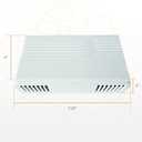 Newhouse Hardware White 2-Note Wired Mechanical Door Bell Chime CHM1