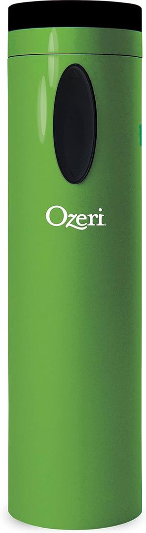 Ozeri Fascina Electric Wine Bottle Opener and Corkscrew, Lime Green
