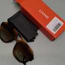 livho Trendy Polarized Square Aviator Sunglasses Women Men Square Eyewear Frame, Retro Sun Glasses for Women Men 2025 Shades
