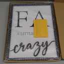 3D Wood Family Wall Decor, 36" x 16" Framed Family Sign Wall Art, 3D Pictures for Living Room (Ready to Hang, 12x16 inches, Set of 3, Framed)