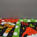 6 Pcs Christmas Chair Covers Christmas Chair Back Covers Xmas Chair Protector Slipcovers Washable Winter Dining Room Seat Covers for Home Hotel Kitchen Decorations  