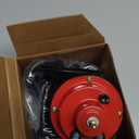 10L0L 12 Volt Golf Cart Horn Kit for Yamaha EZGO Club Car or UTV Boat, Floor Mount Button Switch, Universal Loud Horn Volume Up to 118db