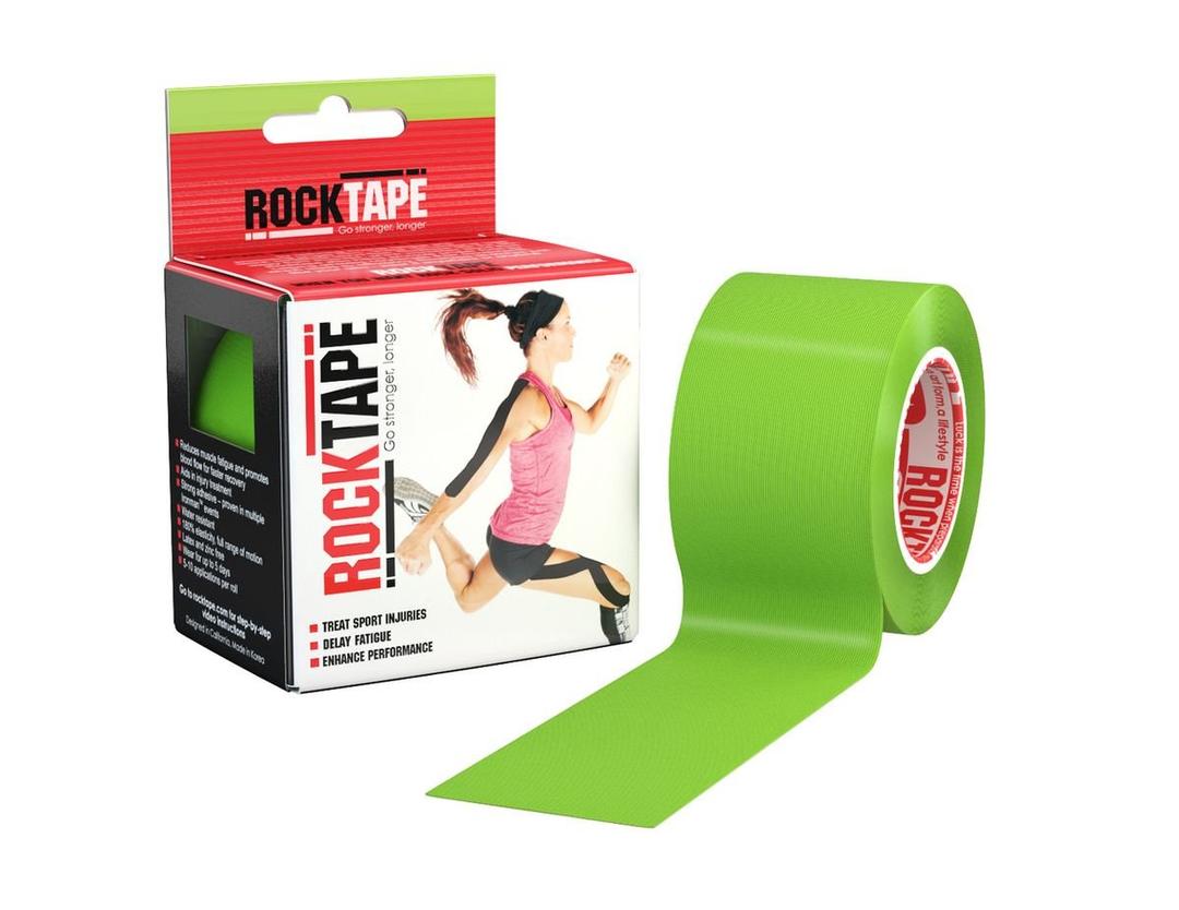 RockTape, Lime Green, 2" x 16.4' (5cmx5m)