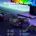 NUBWO Wireless Gaming Headset with Mic for Ps5 Ps4 PC, Zero Interference, 100-Hour Battery All-Day Play, 23ms Sync for Fortnite & Call of Duty/FPS Gamers, Triple Mode All Devices Compatible - Purple