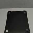 360 Rolling Tray Bamboo Appliance Slider for Kitchen Appliances, for Breville Espresso Machine Accessories, Sliding Tray for Coffee Maker Appliances Mat Easily from Under The Cabinet Black 13"15.7"