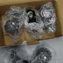 RidRed Office Chair Wheels Replacement Heavy Duty 2 Inch Roller Blade Wheels for Carpet Hardwood Floors,Support 2000 LB, Rubber Rollerblade Desk Chair Casters, Standard Stem Universal Fit, Set of 5